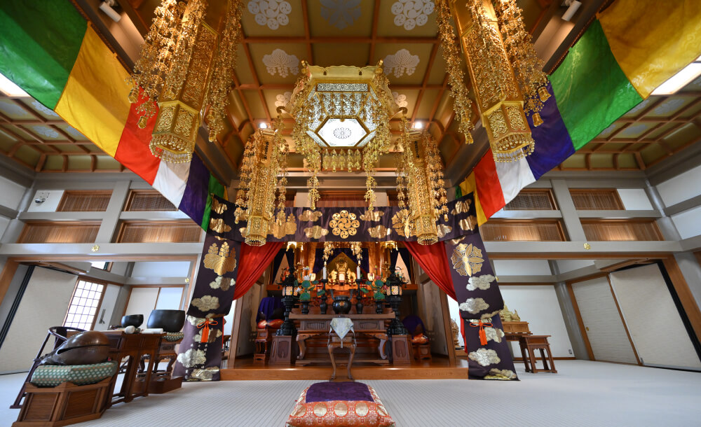 建福寺の本堂内イメージ